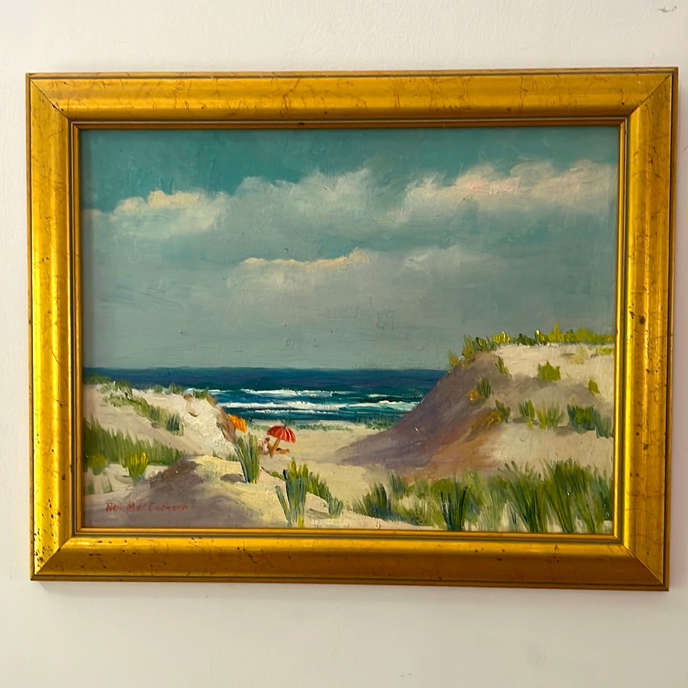 Beach Scene Painting Neil MacEachern Fine Art